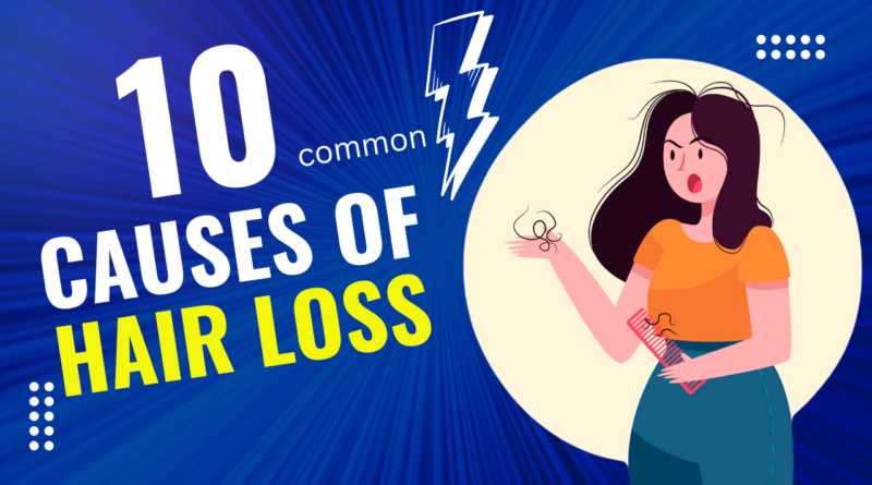 common cause of hair loss