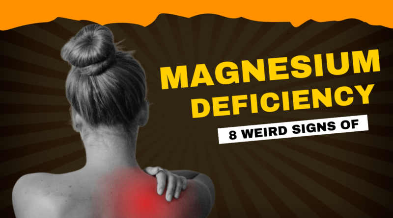 signs of magnesium dediciency